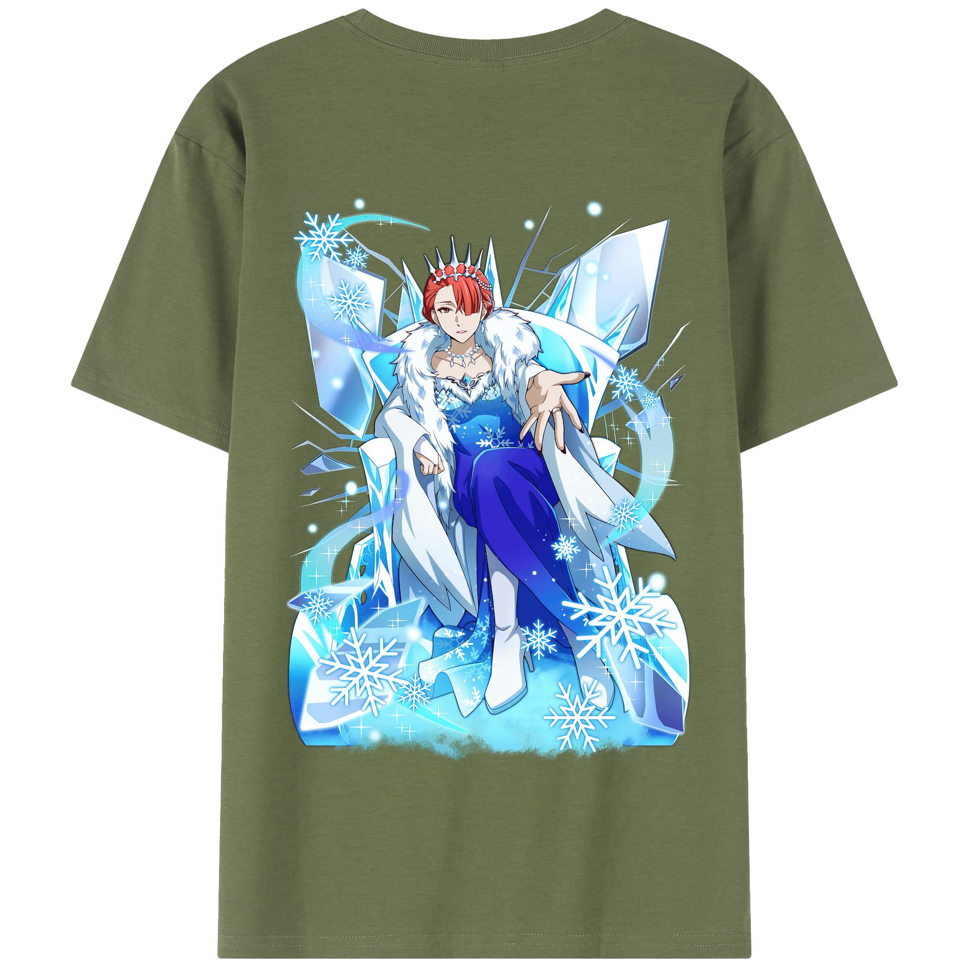 （画像用） 文豪ストレイドッグス Bungo Stray Dogs 綿100％半袖Tシャツ（背面プリント）